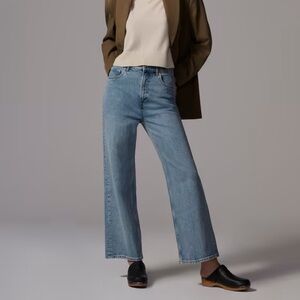 Everlane Way-High Sailor Jean in Salt Water (27.5” inseam)